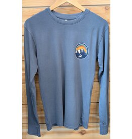 LONE ROCK FALL MTN SKIER LS