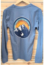 LONE ROCK FALL MTN SKIER LS