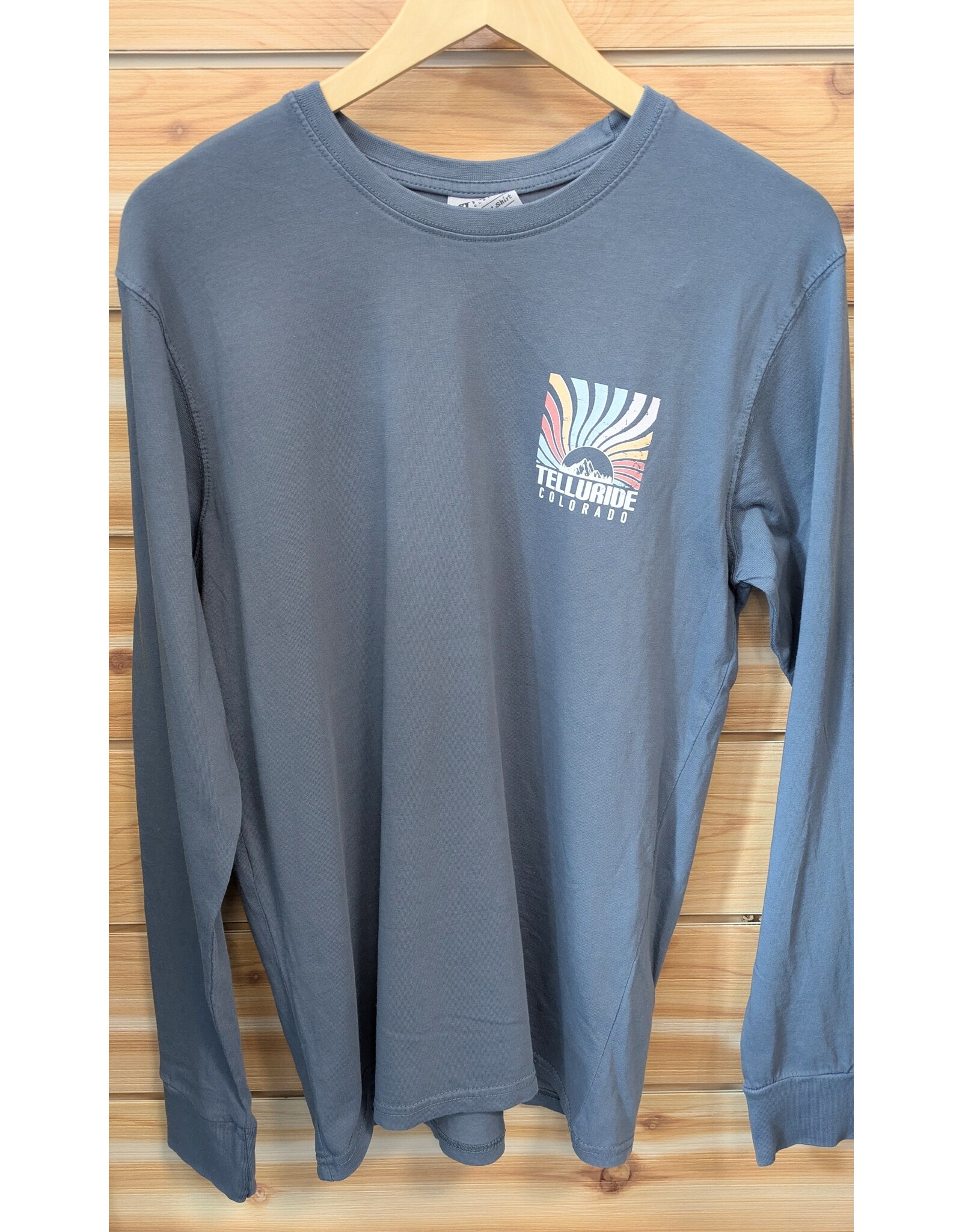 LONE ROCK PASTEL SWIRL SUN LS