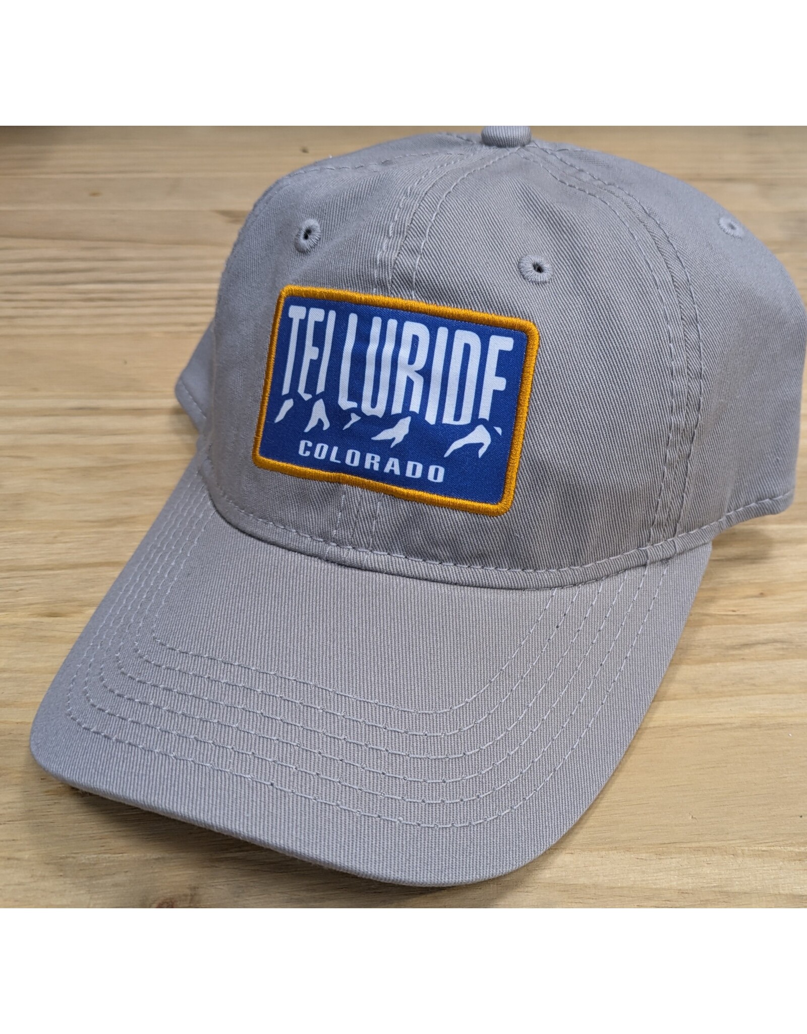 DUCK COMPANY MOUNTAIN CUTOUT PATCH 800 HAT GREY GREY