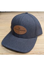 LONE ROCK PICK AXE OVAL LEATHER PATCH HAT