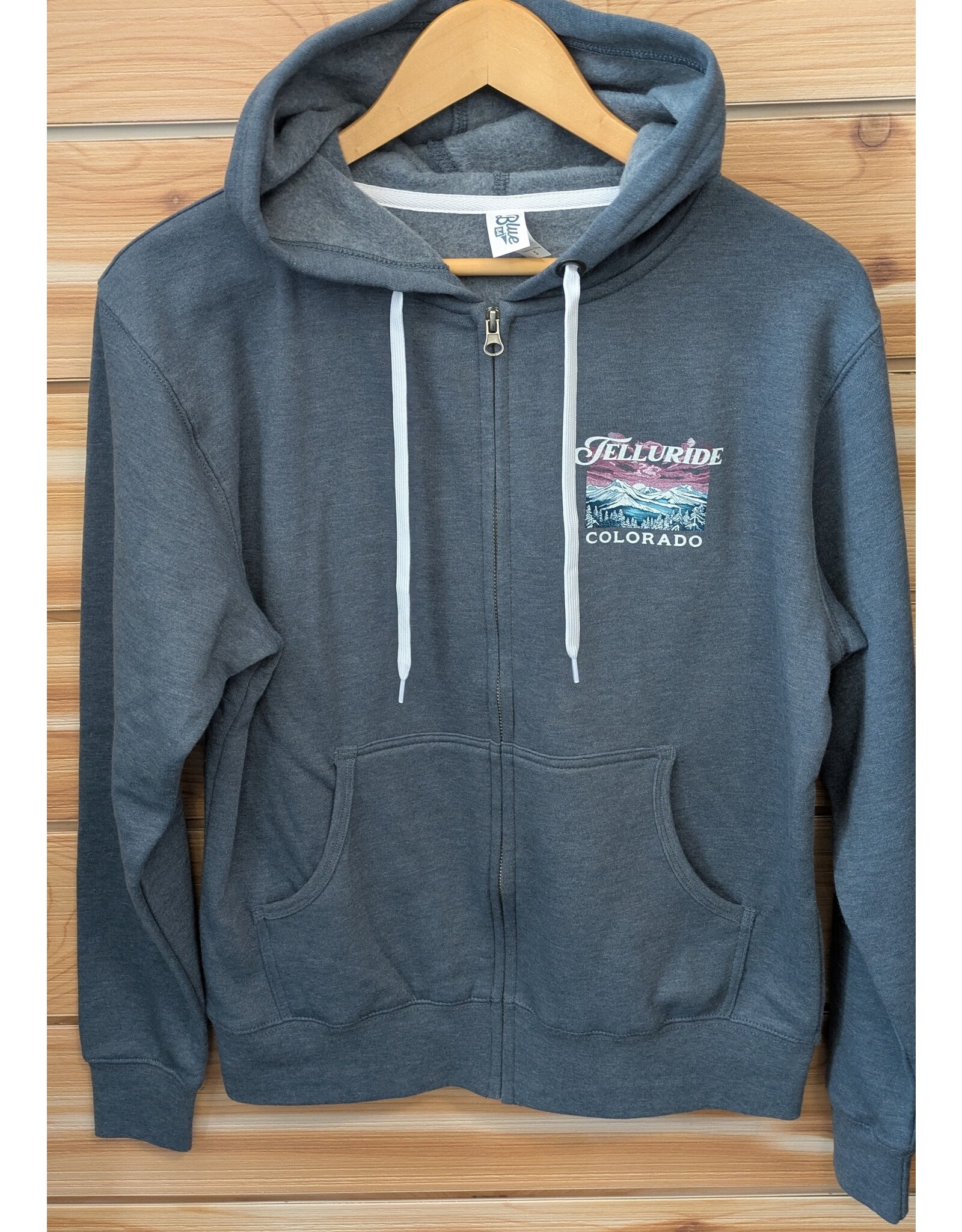 LAKESHIRTS #900H DURIAN MTNS ZIP HOOD