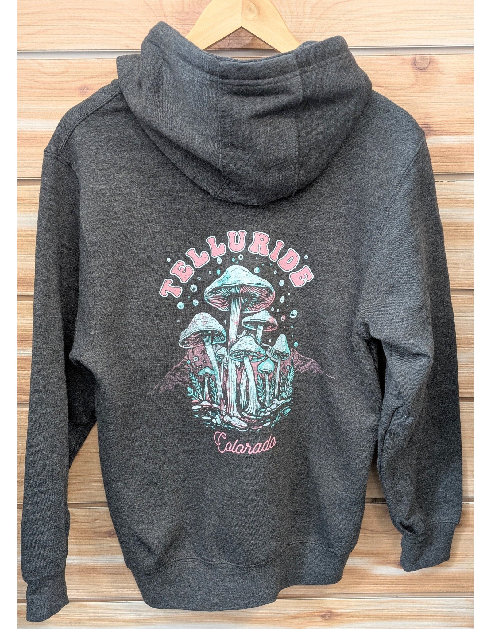 LONE ROCK #902M GROOVY MUSHROOMS ZIP HOOD