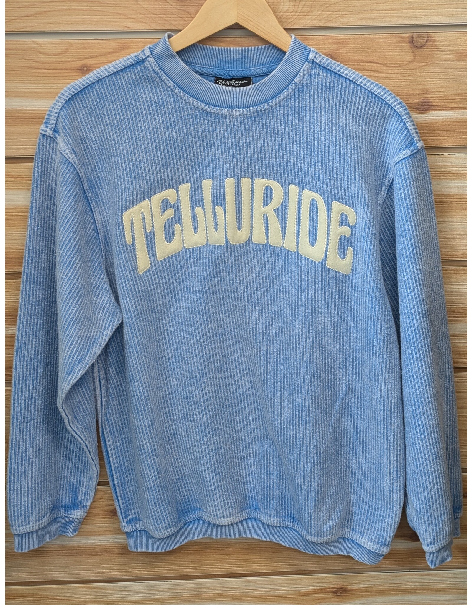 YESTERDAYS #910 CORDED CREW BALBOA FONT FELT