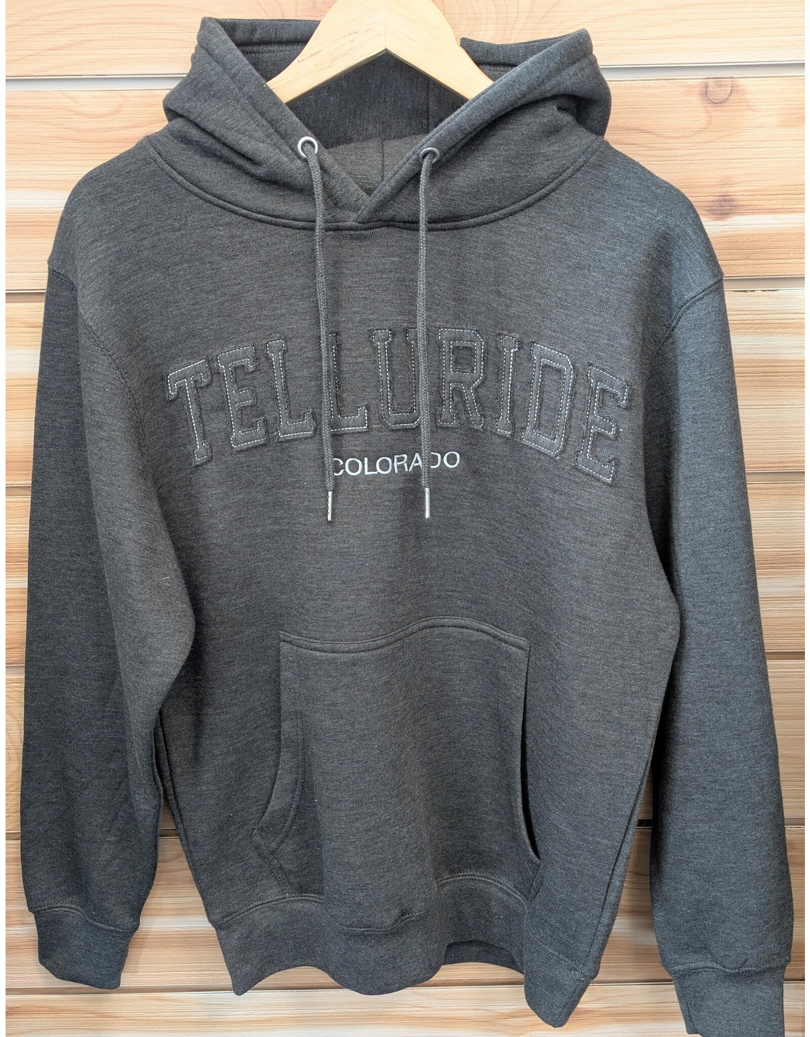 LONE ROCK APPLIQUE HOOD