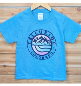 LONE ROCK RETRO PASTEL OVAL SKI YOUTH SS