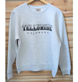 TECHSTYLES #903A BLEND EMB IVY LEAGUE CREW