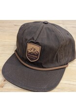 LOCALE 2068081 C528 WAXED DARK BROWN WILSON HAT