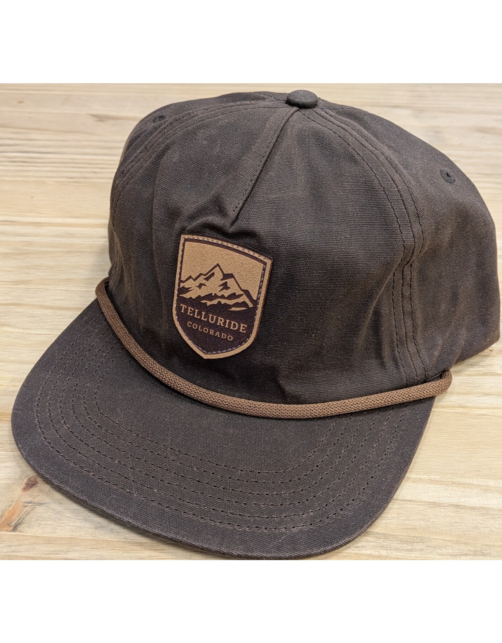LOCALE 2068081 C528 WAXED DARK BROWN WILSON HAT