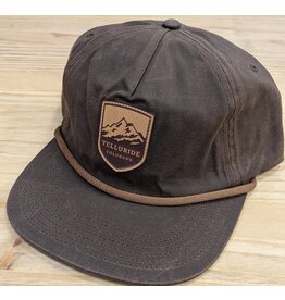 LOCALE 2068081 C528 WAXED DARK BROWN WILSON HAT
