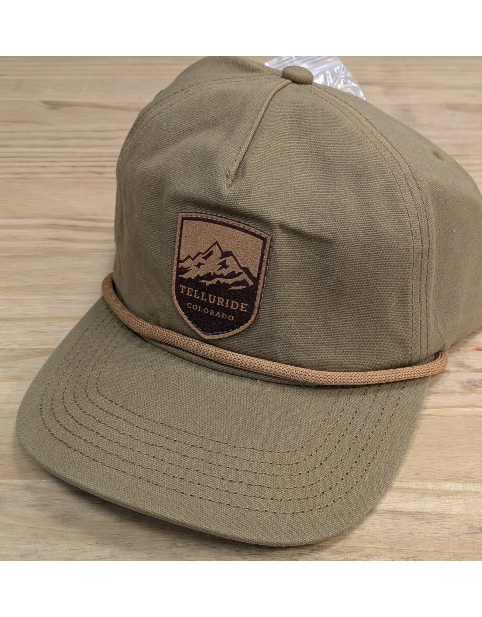 LOCALE 2068080 C527 WAXED DARK TAN WILSON HAT
