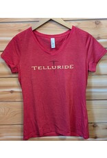 BLACK ANCHOR PICK AXE VNECK TONE SS