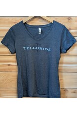BLACK ANCHOR PICK AXE TONE VNECK