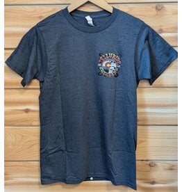 BLACK ANCHOR EK391 FADED SKULL SS