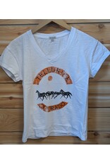 TECHSTYLES #960 WILD HORSES VNECK SS