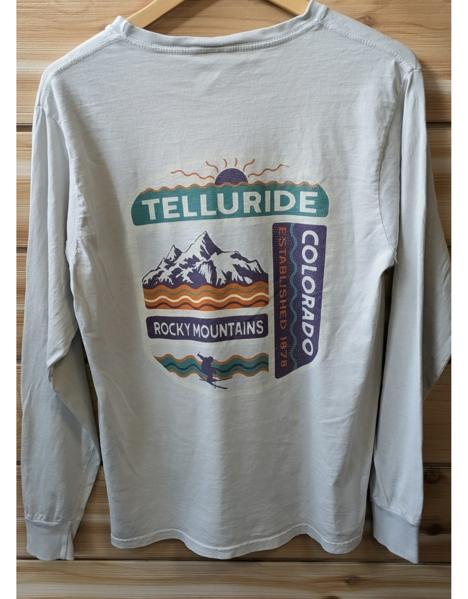 LAKESHIRTS #420 PRAISE WORTHY MTN SKIER LS