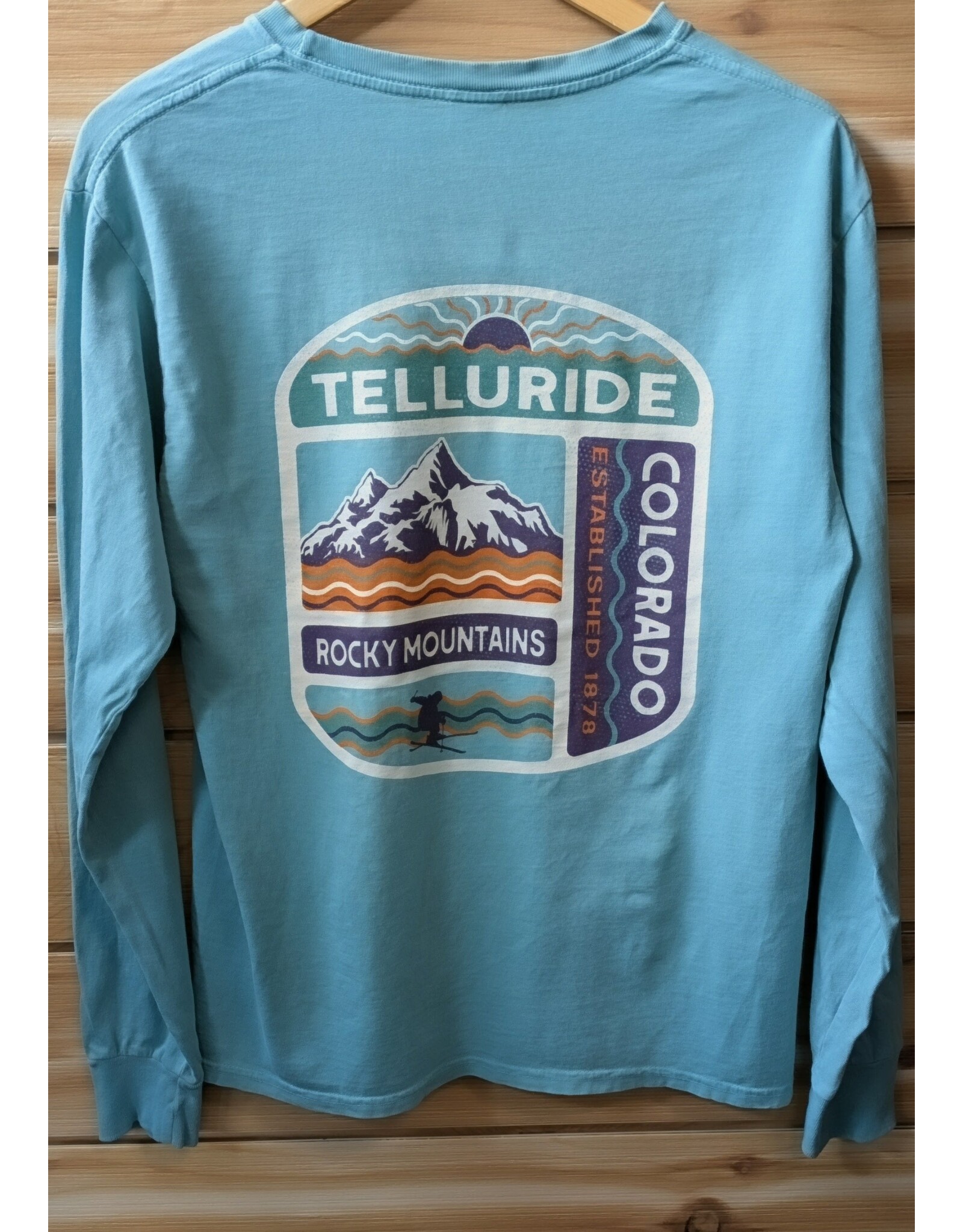 LAKESHIRTS #420 PRAISE WORTHY MTN SKIER LS