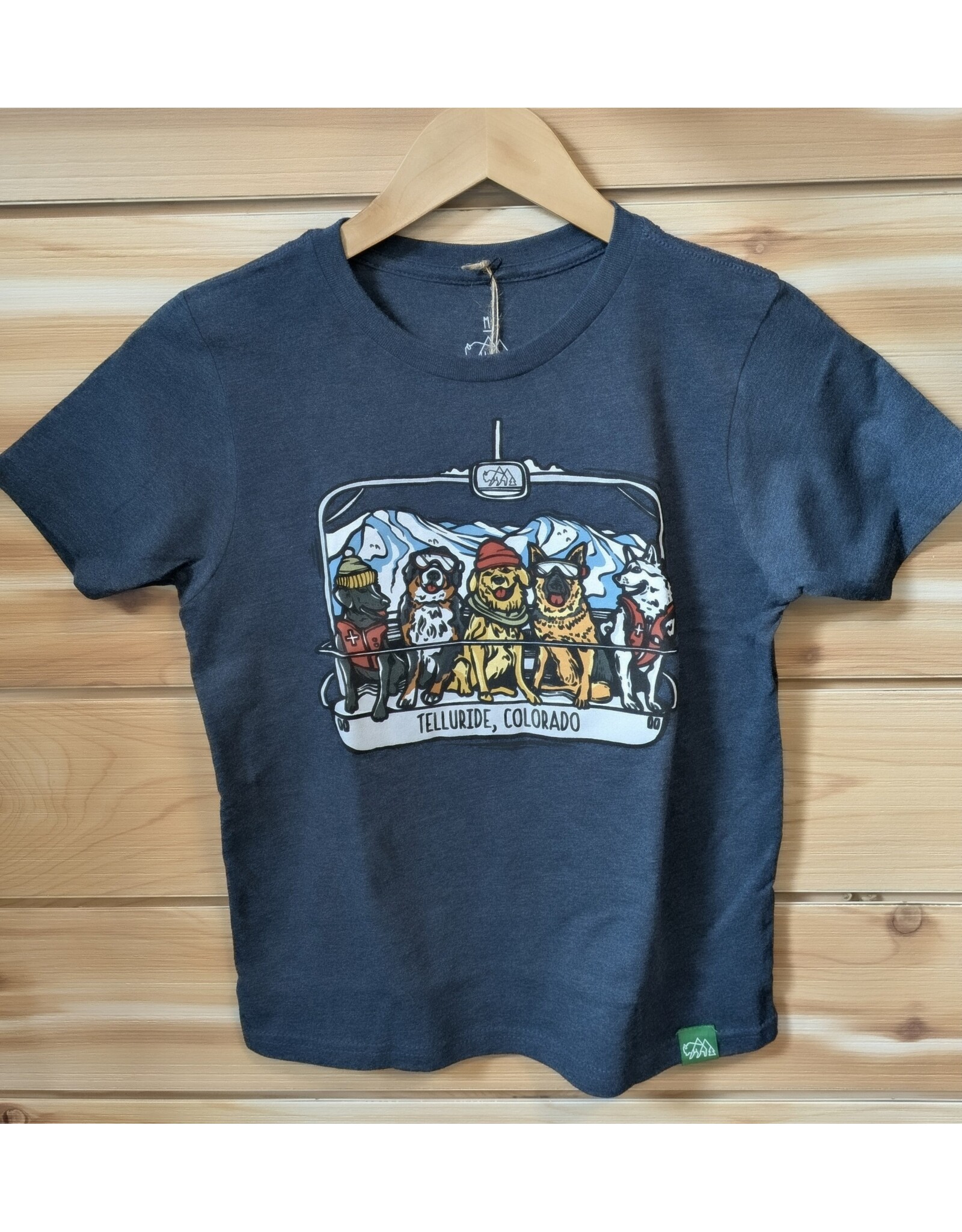 WILD TRIBUTE #500C SKI BUMS YOUTH SS