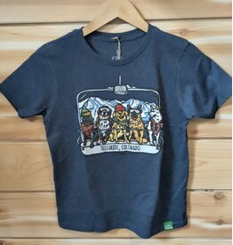 WILD TRIBUTE #500C SKI BUMS YOUTH SS