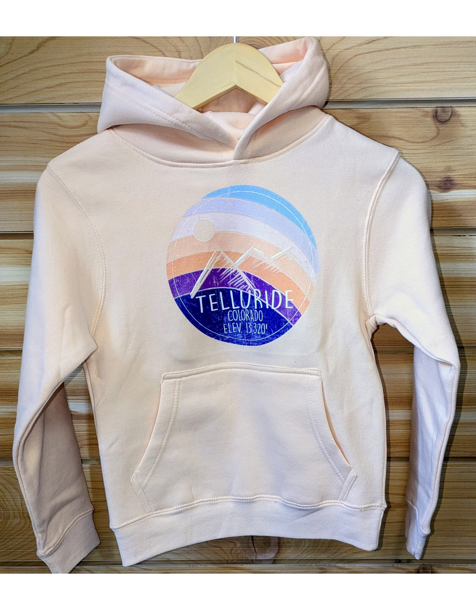 LONE ROCK #914B SIDE MTN STRIPES YOUTH HOOD