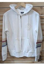 MV SPORT #902T  ARM STRIPES CDBQXPGLF8 ZIP HOOD