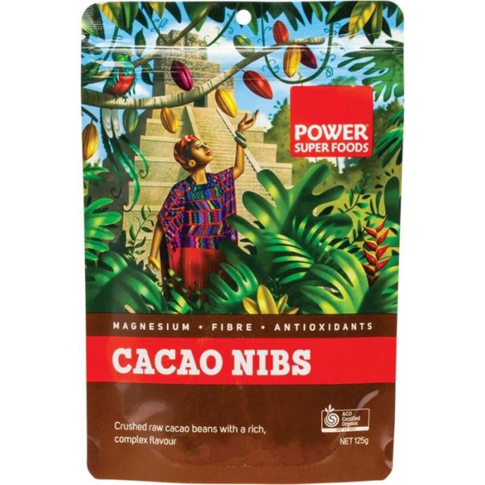 Power Super Foods Power Super Foods Organic Cacao Nibs 125g