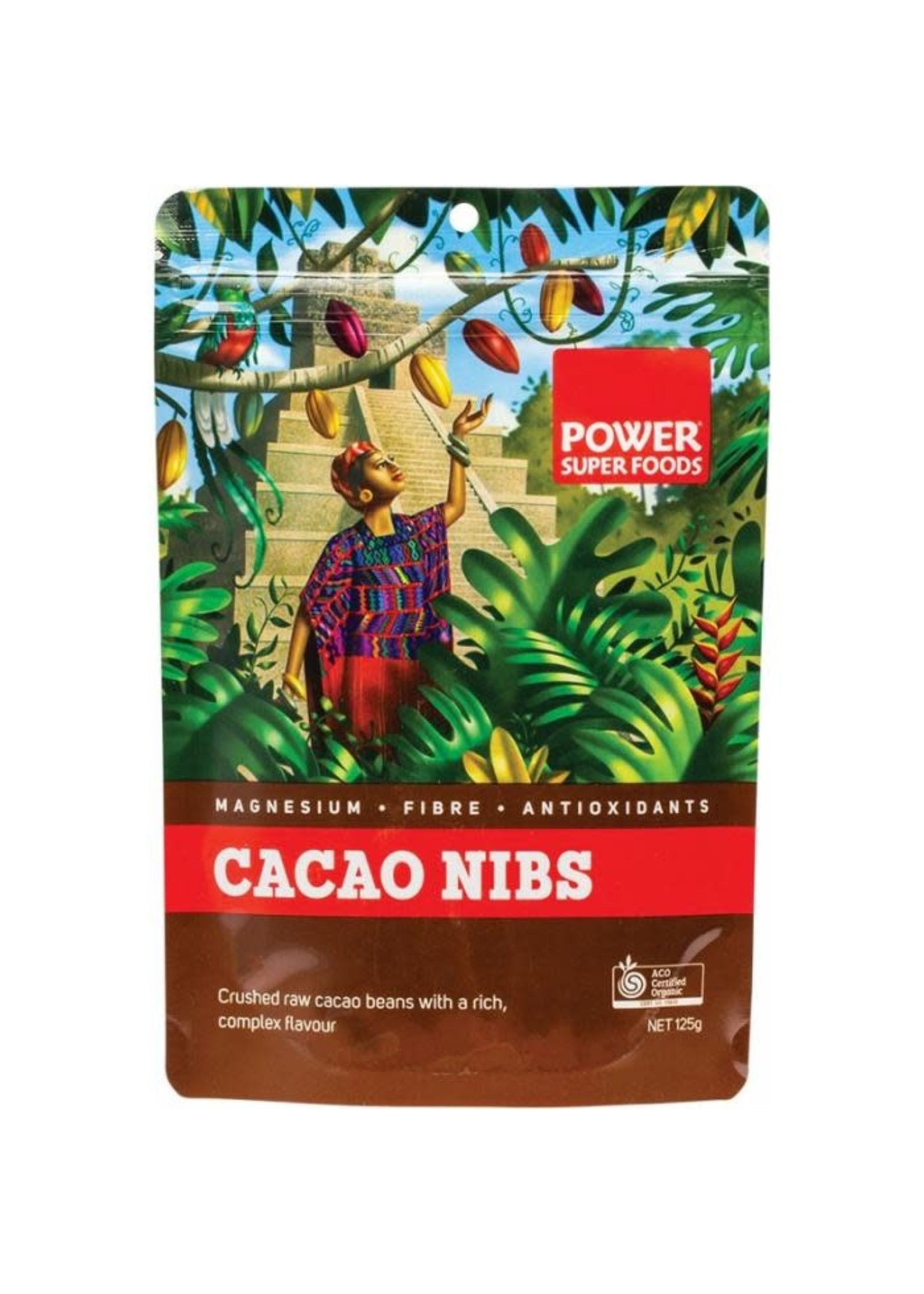 POWER SUPER FOODS Power Super Foods Cacao Nibs 125g