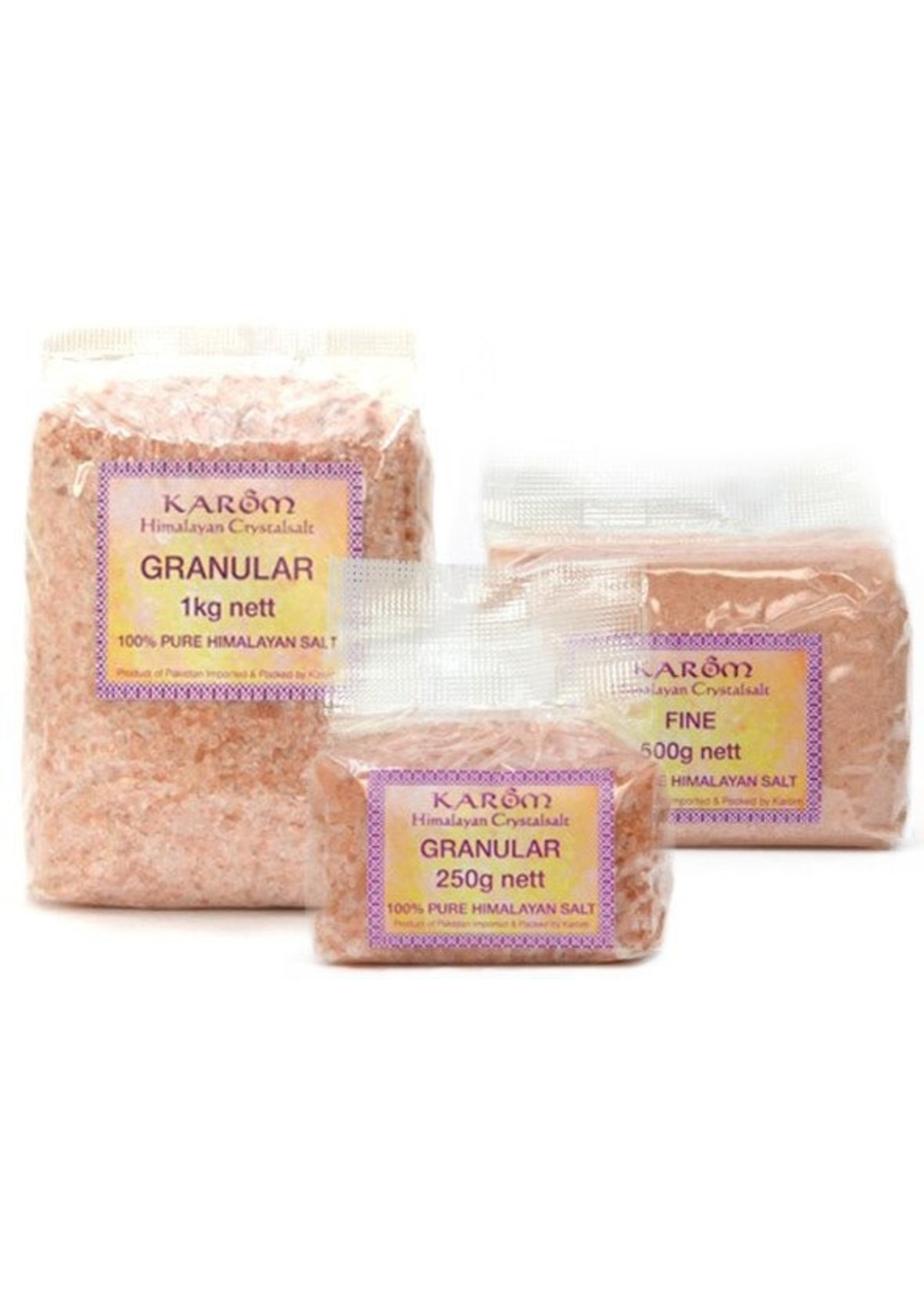 Karom Karom  Himalayan Crystal Salt Granular 500 grams