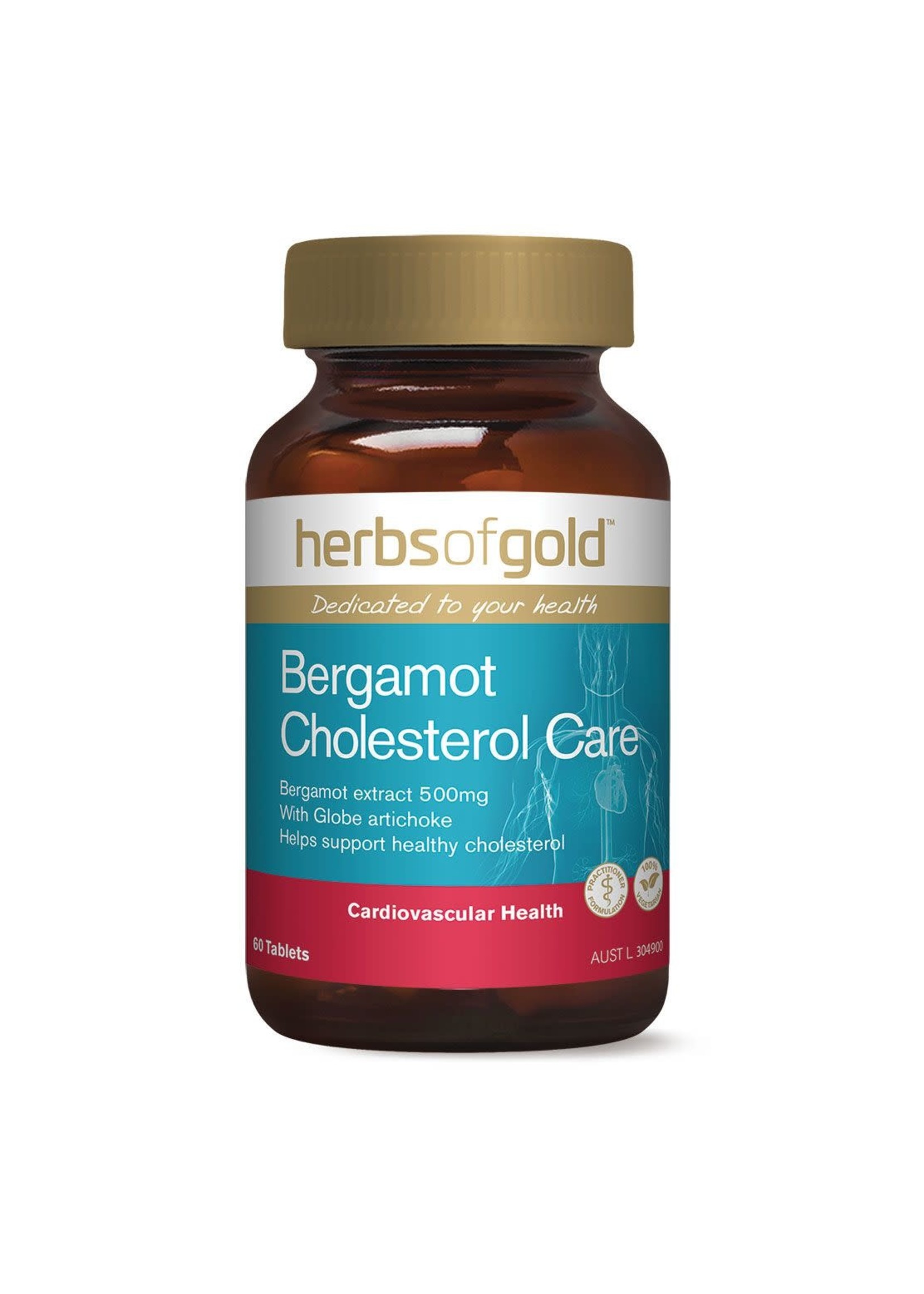 Herbs of Gold Herbs of Gold Bergamont Cholesterol Care 60 tab