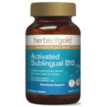 Herbs of Gold Herbs of Gold Activated Sublingual B12 75 Tabs