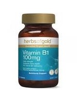 Herbs of Gold Herbs of Gold Vitamin B1 100mg 100 tabs