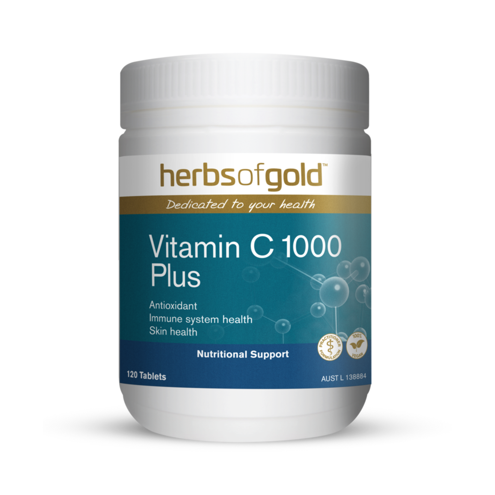Herbs of Gold Herbs of gold vitamin C 1000 120 tablets
