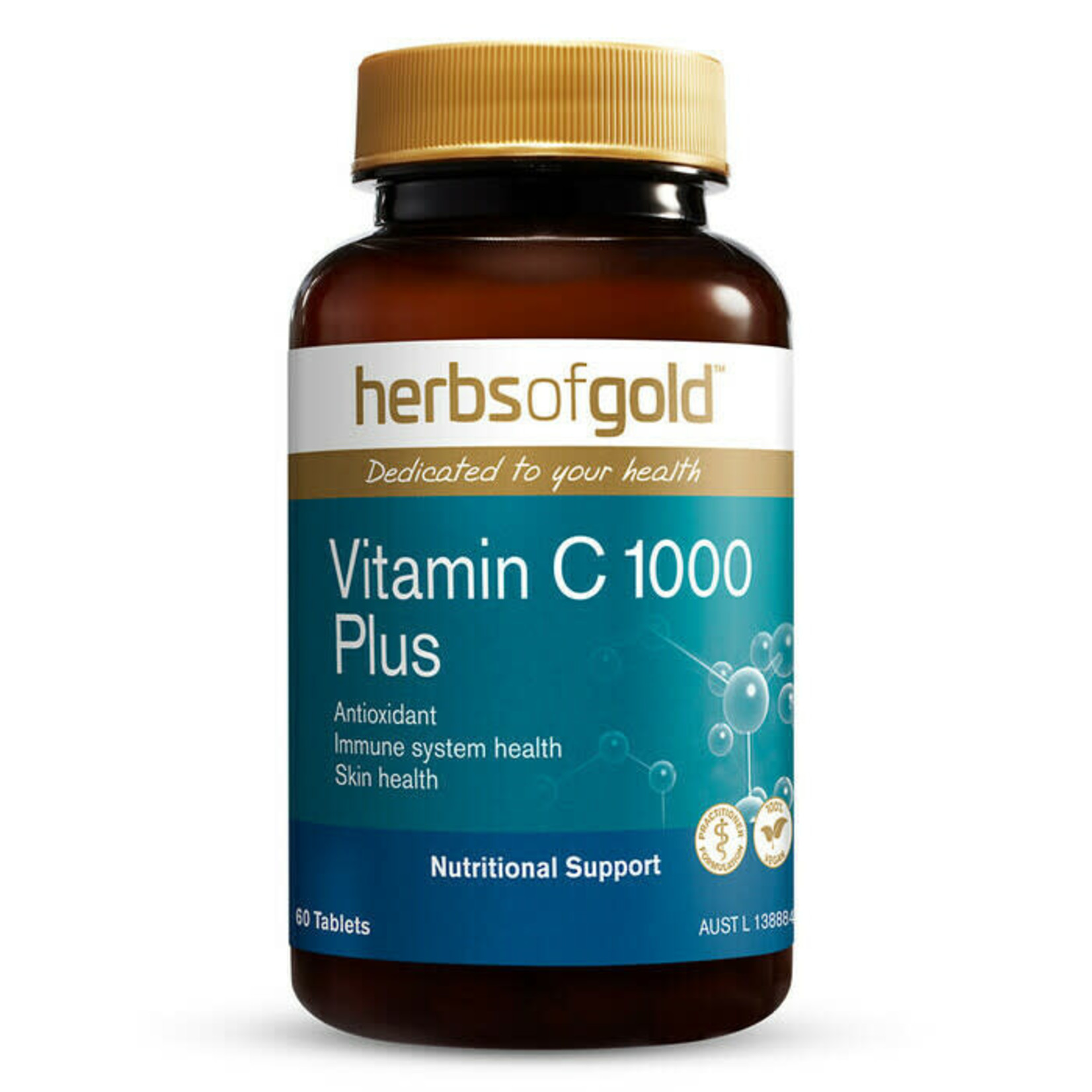 Herbs of Gold Herbs of Gold Vitamin C 1000 Plus 60 tabs