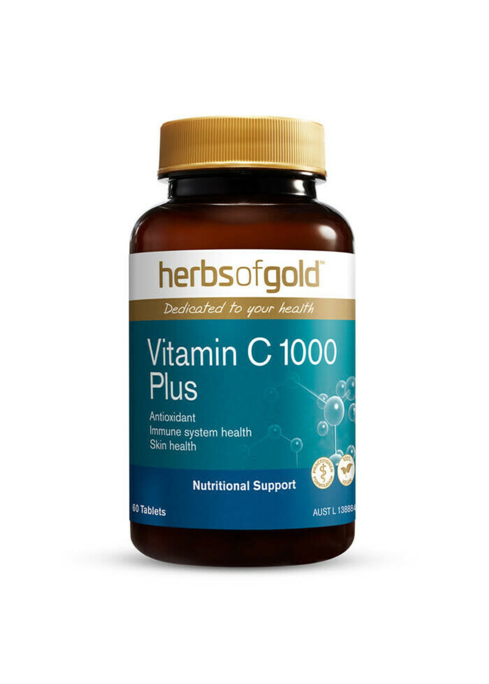 Herbs of Gold Herbs of Gold Vitamin C 1000 Plus Zinc & Bioflavanoids 60 tabs