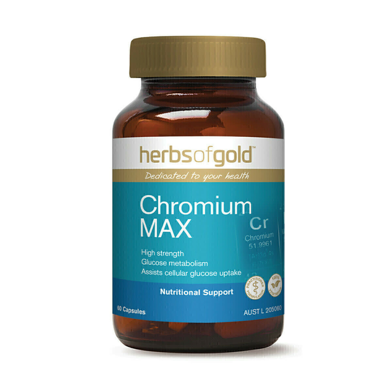 Herbs of Gold Herbs of Gold Chromium Max 60 caps