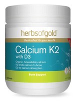 Herbs of Gold Herbs of Gold Calcium K2 with D3 90