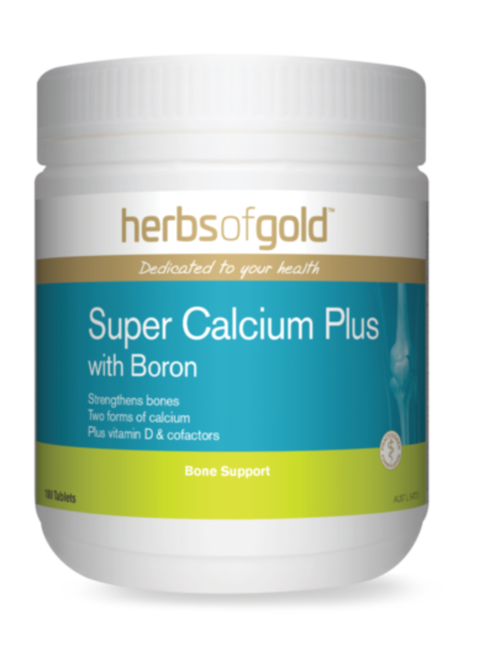 Herbs of Gold Herbs of Gold Super Calcium Plus with Boron 180 tabs