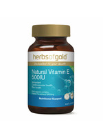Herbs of Gold Herbs of Gold Natural Vitamin E 500IU 50 caps