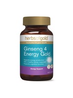 Herbs of Gold Herbs of Gold Ginseng 4 Energy Gold 30 tabs