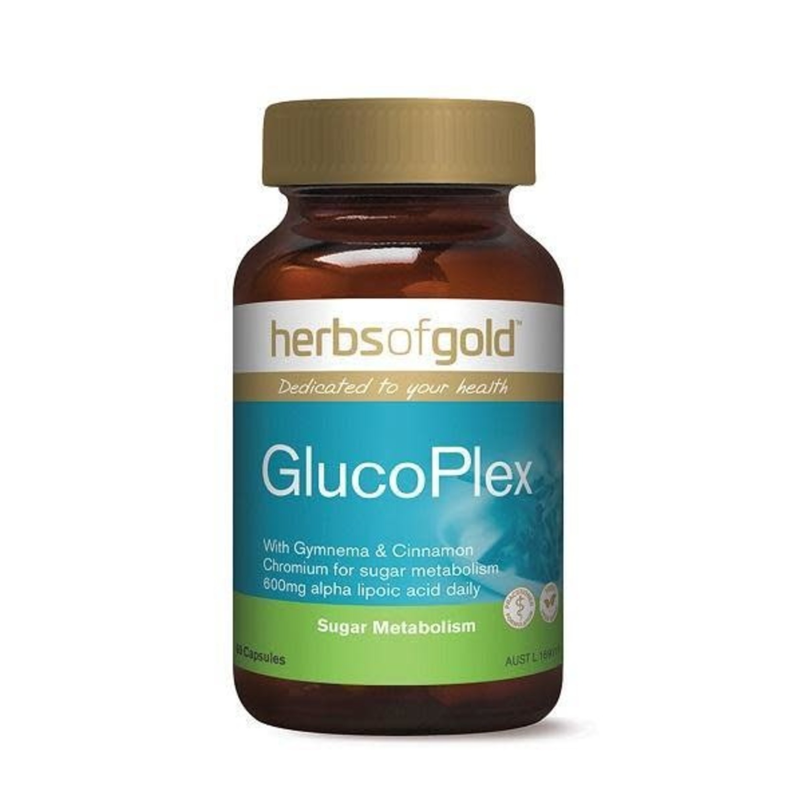 Herbs of Gold Herbs of Gold Glucoplex  60  caps