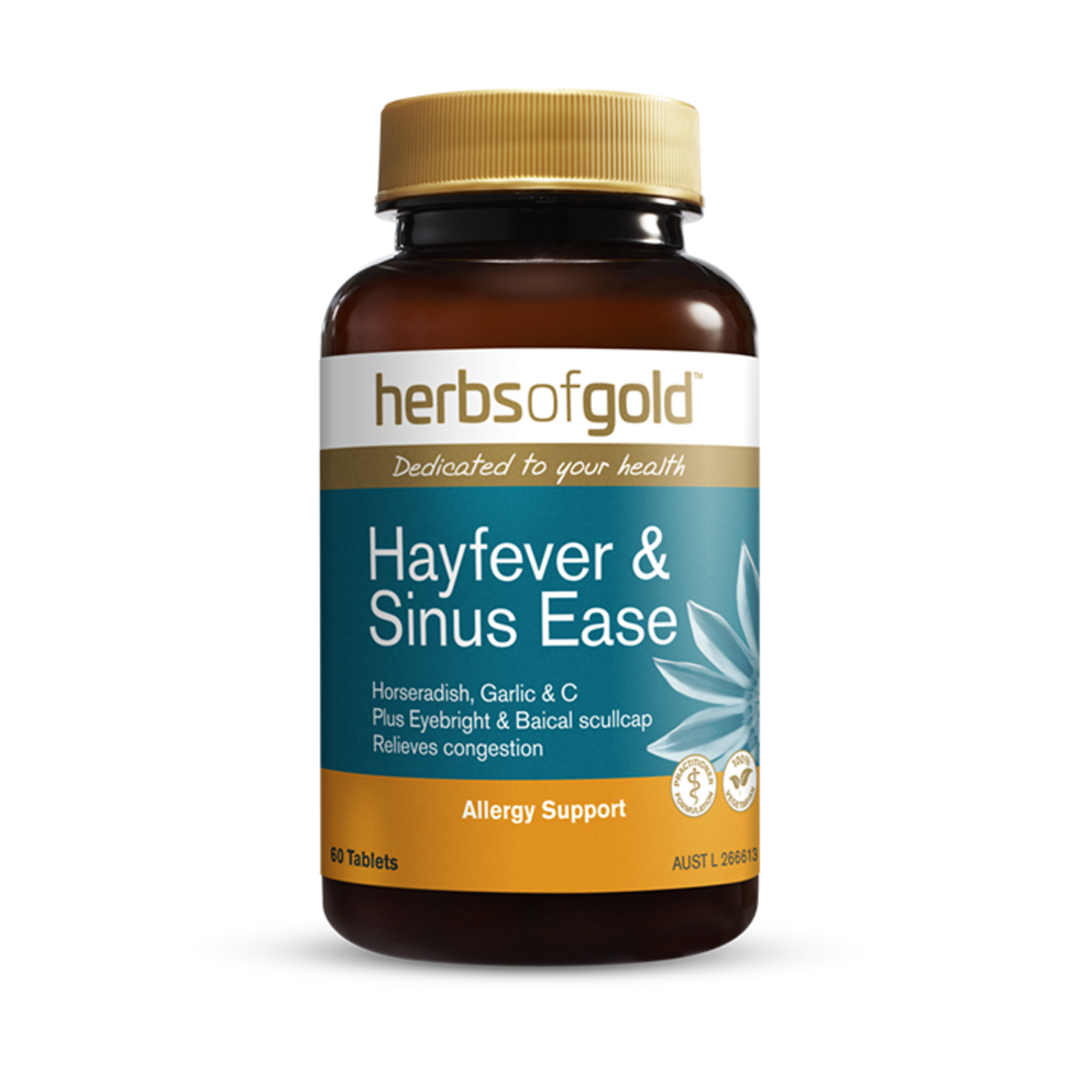 Herbs of Gold Herbs of Gold Hayfever & Sinus Ease 60 tabs