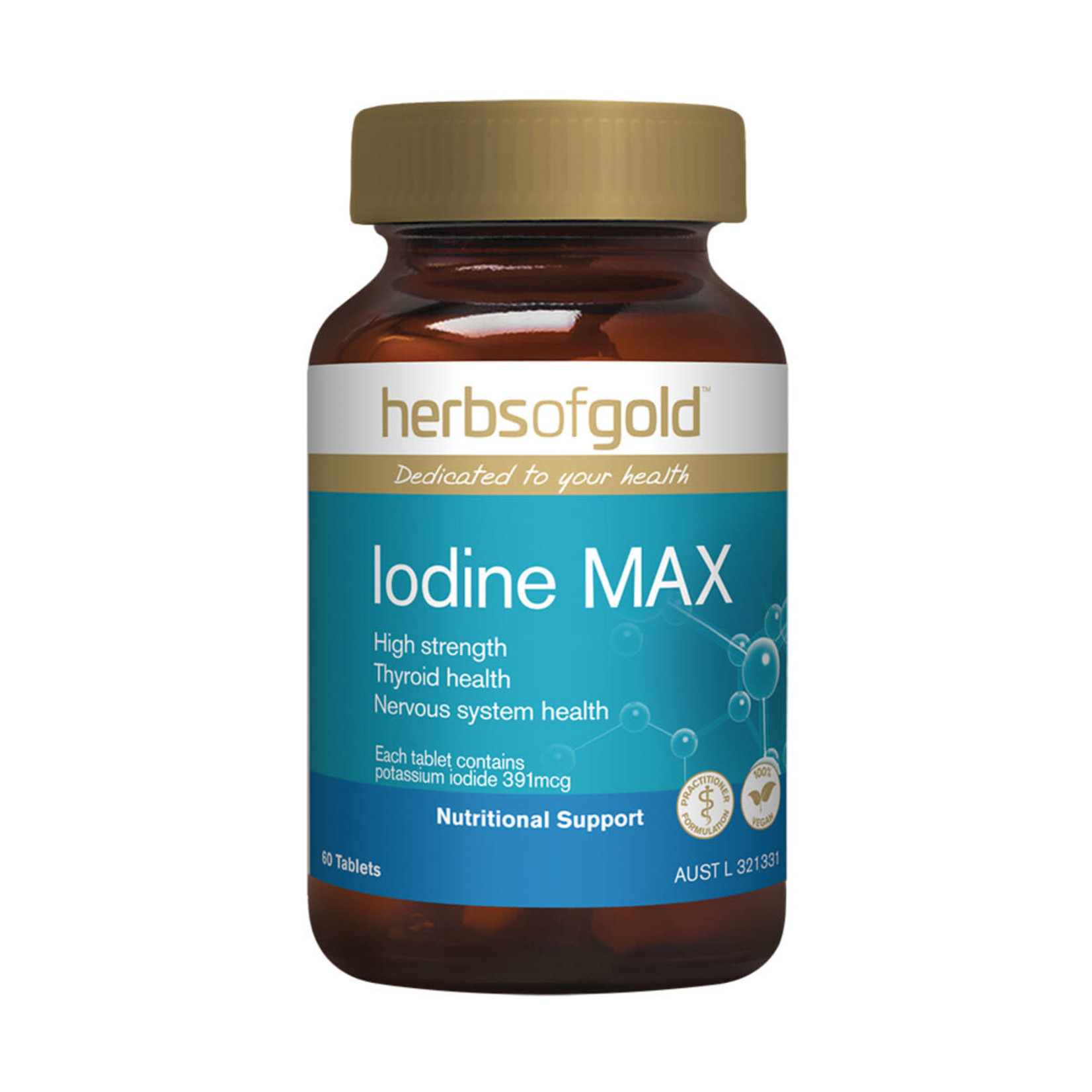 Herbs of Gold Herbs of Gold Iodine Max 60 tabs