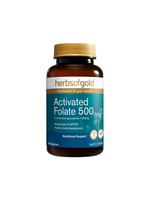 Herbs of Gold Herbs of Gold Activated Folate 500 60 caps