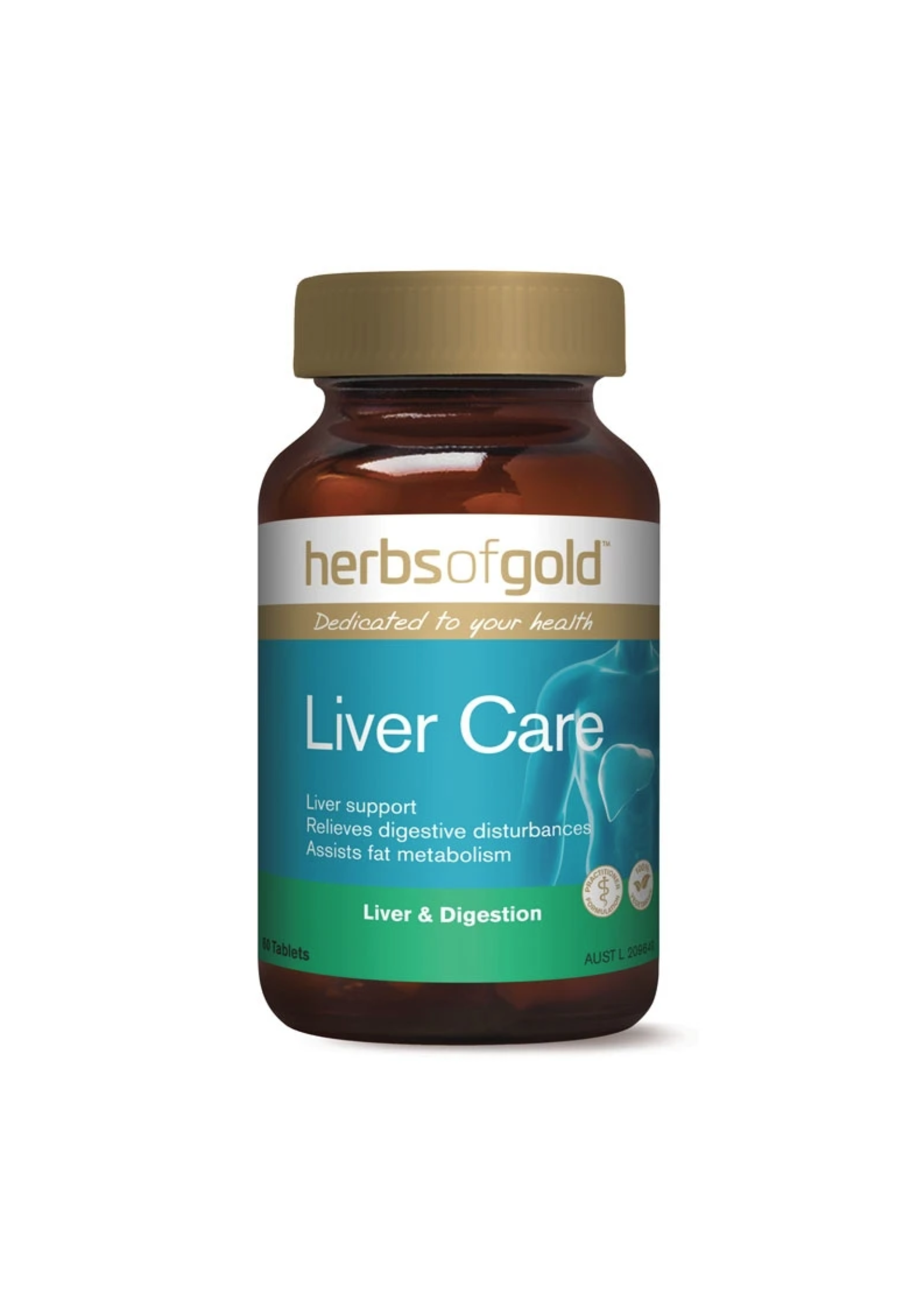 Herbs of Gold Herbs of Gold Liver Care 60 caps