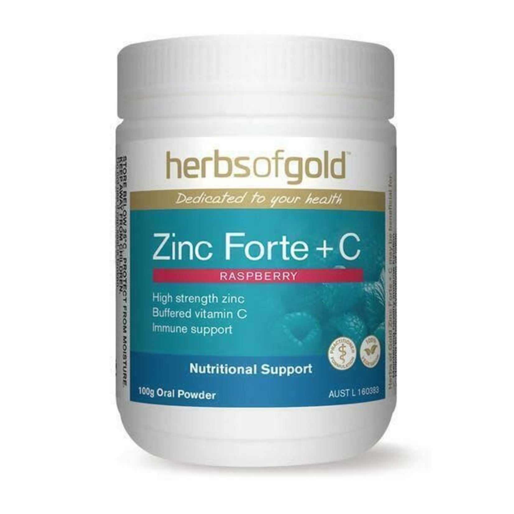 Herbs of Gold Herbs of Gold Zinc Forte + C 100g