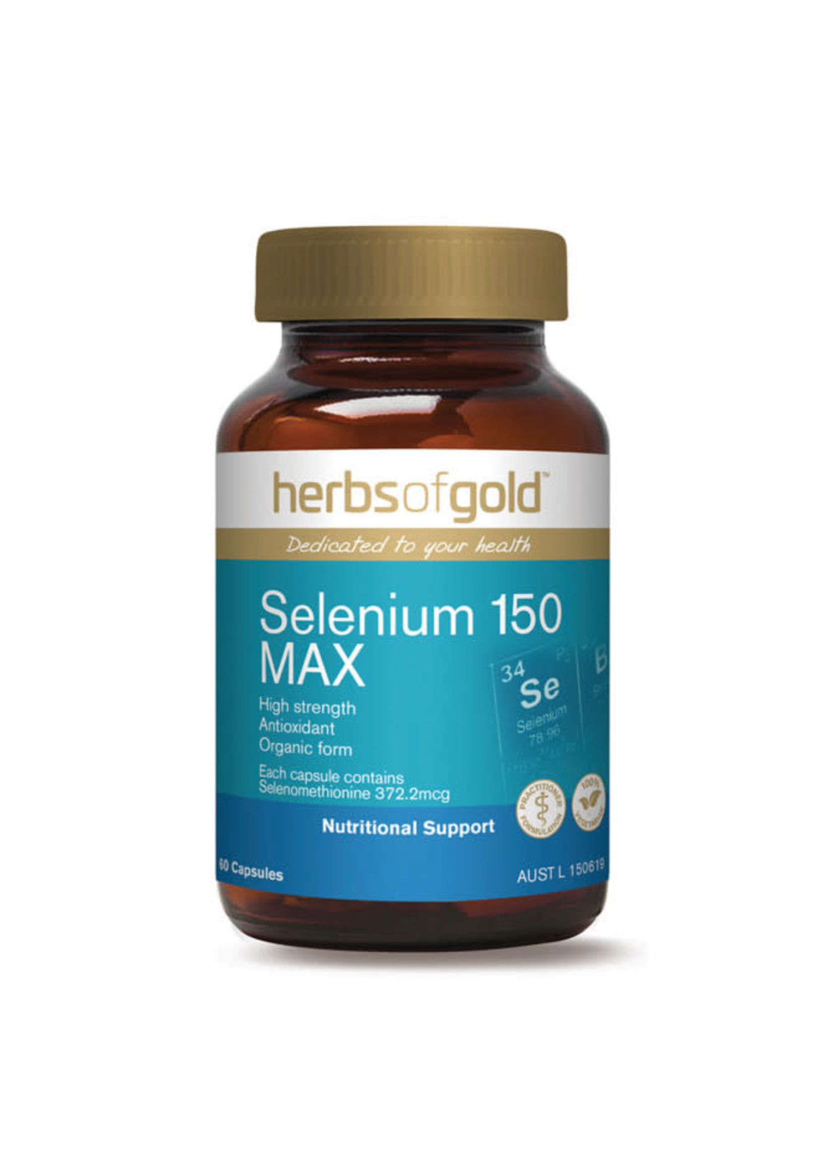 Herbs of Gold Herbs of Gold Selenium 150 max 60 caps