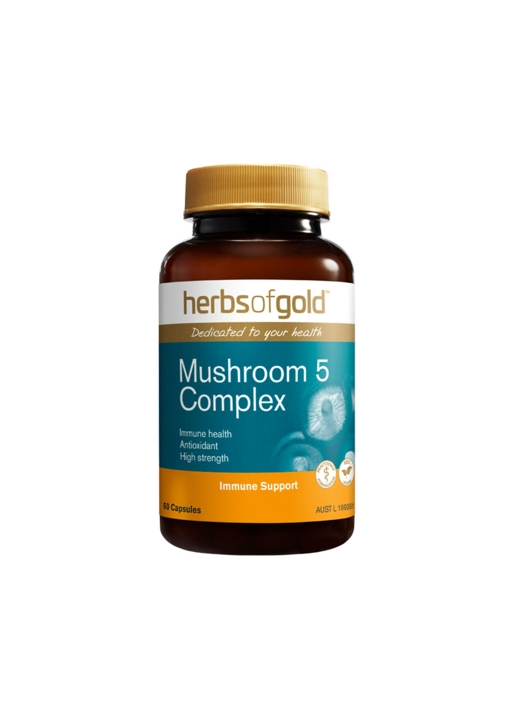 Herbs of Gold Herbs of Gold Mushroom 5 Complex 60 caps