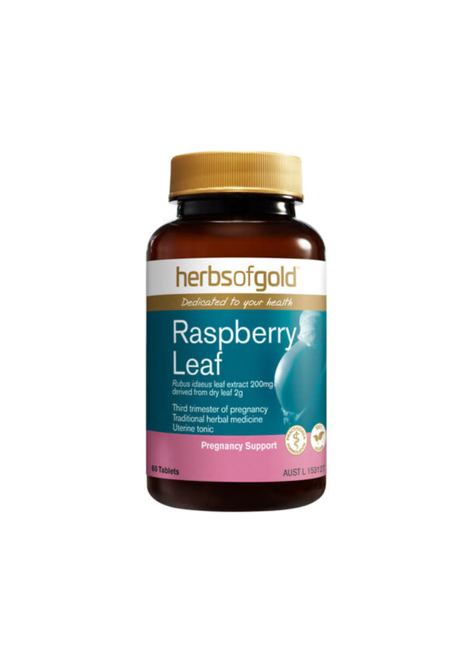 Herbs of Gold Herbs of Gold Raspberry Leaf 60 tabs