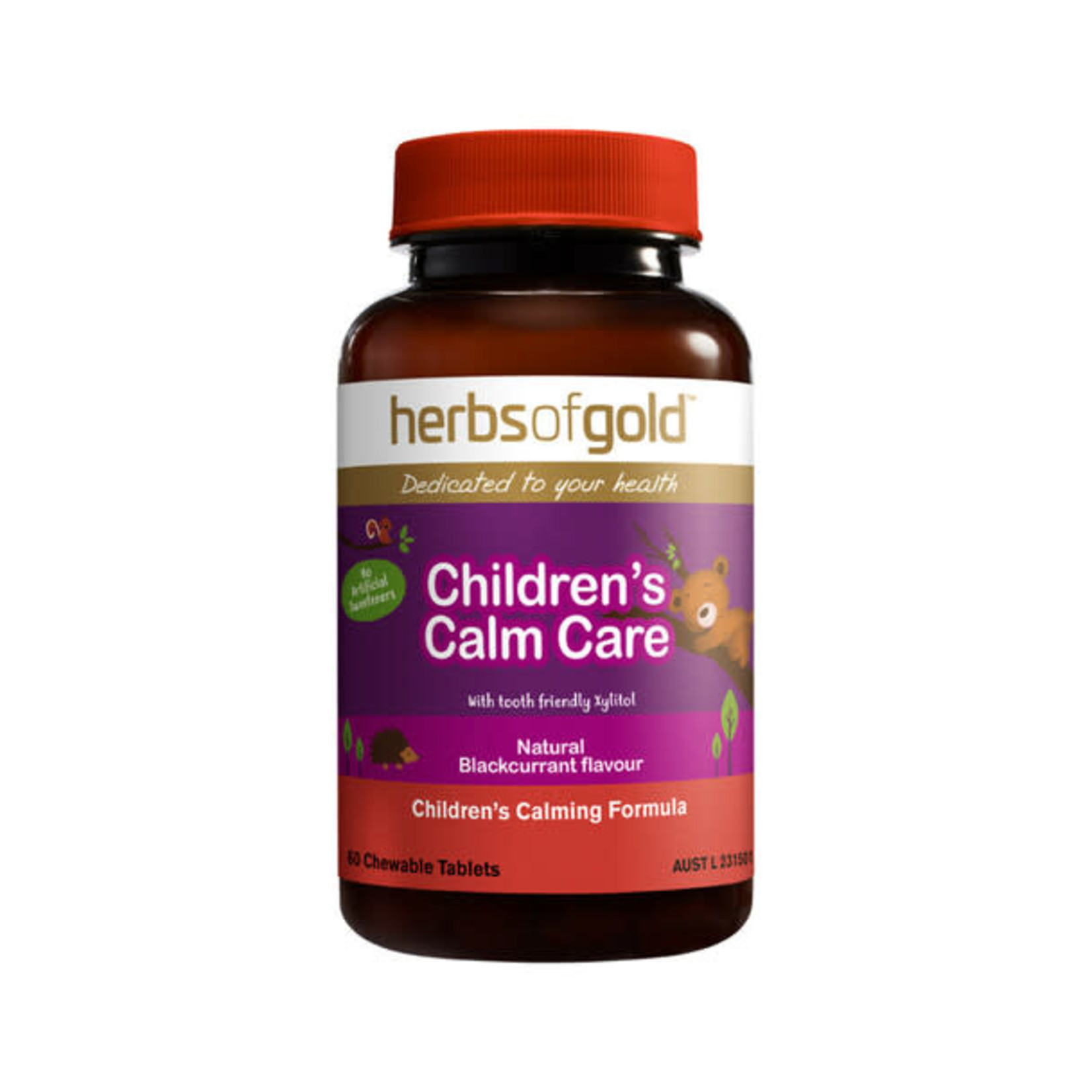 Herbs of Gold Herbs of Gold Childrens Calm Care 60 tabs (SPECIAL ORDER ONLY)