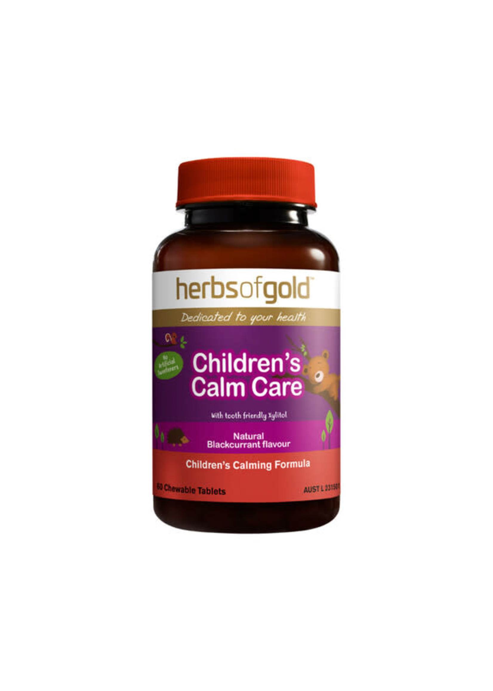 Herbs of Gold Herbs of Gold Childrens Calm Care 60 tabs (SPECIAL ORDER ONLY)